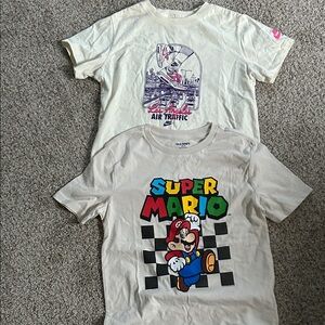 Nike Kids T-Shirt - Cream with Graphic